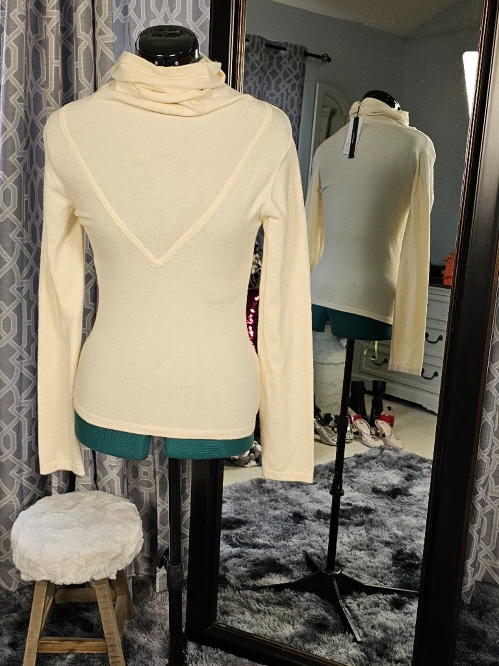 Who What Wear Liv Cowl Neck Sweater, XS, NWT